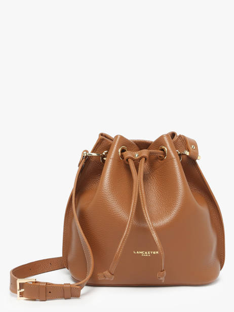 Shoulder Bag Alba Double Leather Lancaster Brown alba double 81