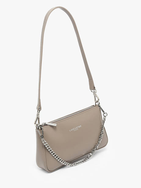 Leather Suave Baguette Bag Lancaster Gray suave even 14 other view 2