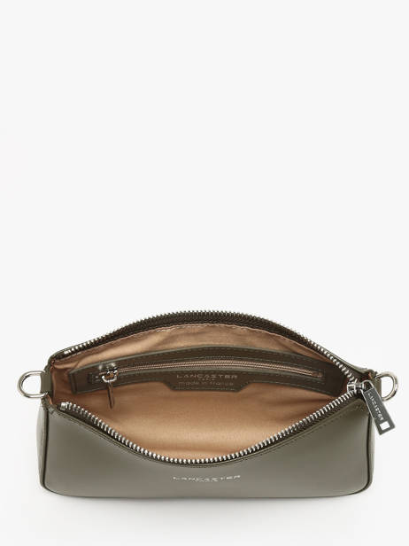 Leather Suave Baguette Bag Lancaster Green suave even 14 other view 3