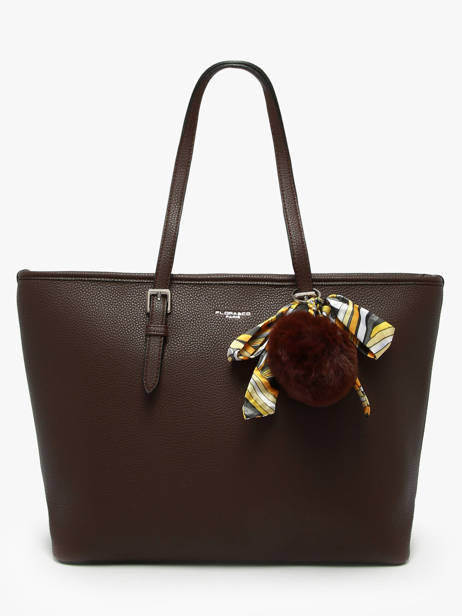 A4 Size  Shoulder Bag Grained Miniprix Brown grained 1