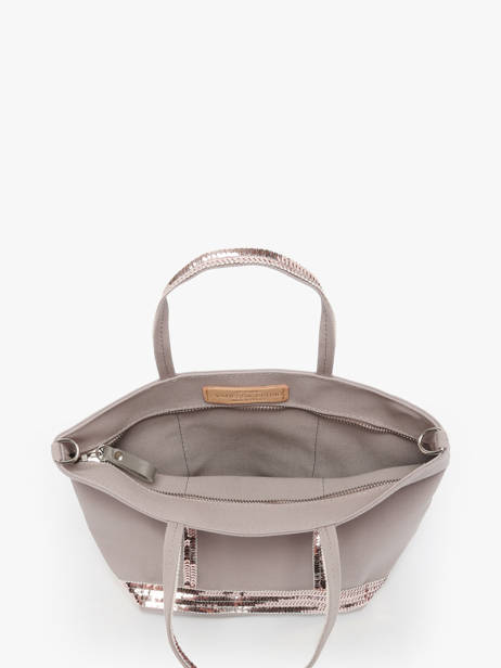 Small Le Cabas Tote Bag Sequins Vanessa bruno Gray cabas 1V40435 other view 3