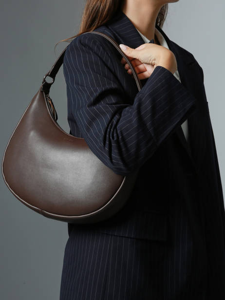 Shoulder Bag Oxer Leather Etrier Brown oxer EOXE017M other view 1