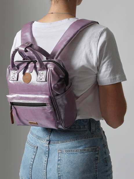 1 Compartment Backpack Cabaia Violet adventurer XS other view 1