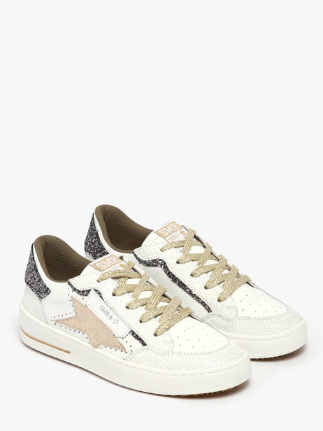 Sneakers Ale In Leather Semerdjian White women ALE other view 2