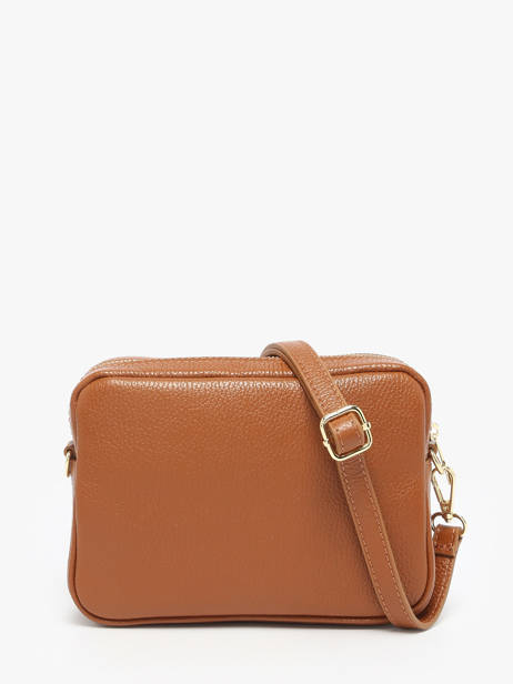 Shoulder Bag Velvet Caviar Leather Milano Brown velvet caviar VC25067 other view 4