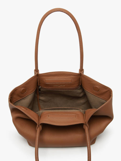 Leather Galatée Shoulder Bag Nathan baume Brown nymphea 3 other view 4