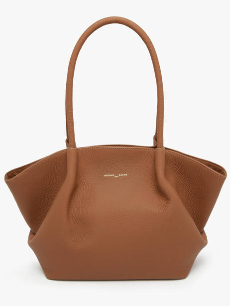 Leather Galatée Shoulder Bag Nathan baume Brown nymphea 3 other view 5