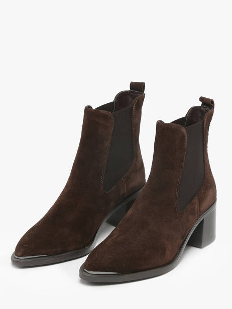 Heeled Boots In Leather Tamaris Brown women 45 other view 2