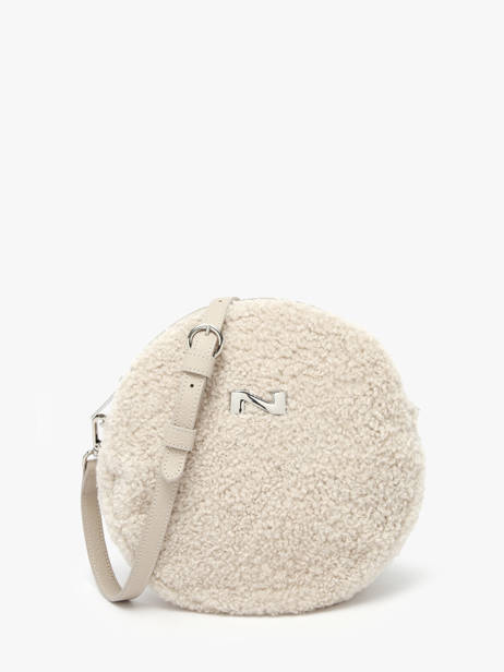 Sac Bandoulière Dora Winter Cuir Nathan baume Beige nathan S