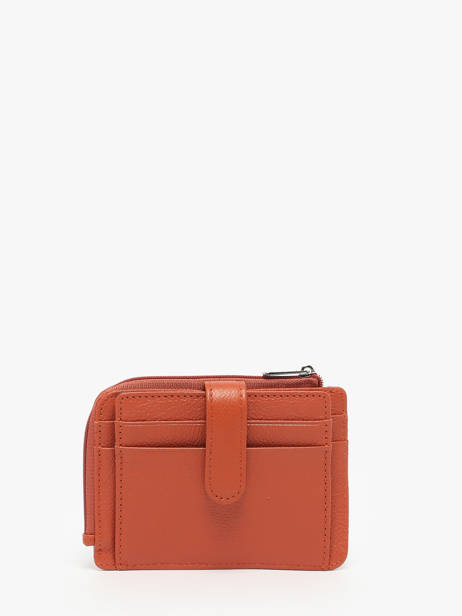 Coin Purse Confort Leather Hexagona Orange confort 468426 other view 2