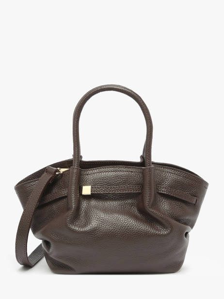 Handbag Caviar Leather Milano Brown caviar CA25063