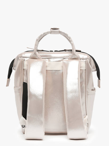 Sac à Dos 1 Compartiment Cabaia Beige adventurer XS vue secondaire 4