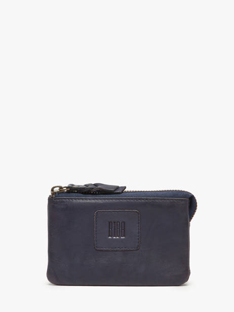 Coin Purse Leather Biba Red heritage BT35