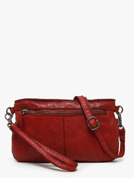 Sac Porté épaule Heritage Cuir Biba Rouge heritage DON1L vue secondaire 4