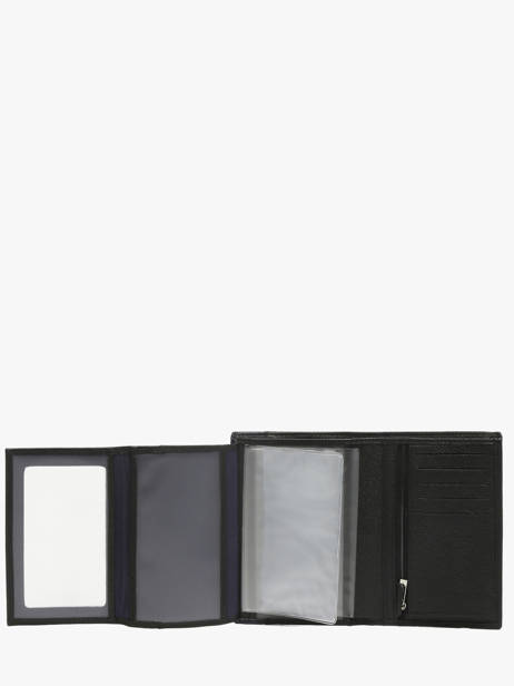 Wallet Leather Hexagona Black duo 687808 other view 3