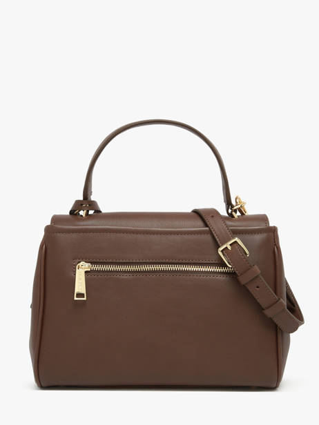 Leather Mademoiselle Grace Top-handle Bag Lancaster Brown mademoiselle grace 102 other view 4