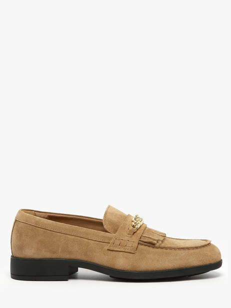 Moccasins In Leather Tommy hilfiger Beige accessoires 8972RBC