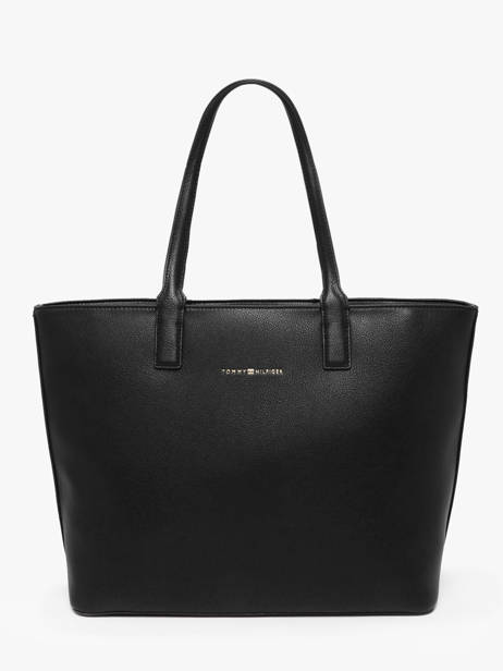 Shoulder Bag Th Logotape Polyurethane Tommy hilfiger Black th logotape AW17449