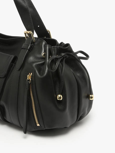 Shoulder Bag Icone Leather Gerard darel Black icone DCS30410 other view 5