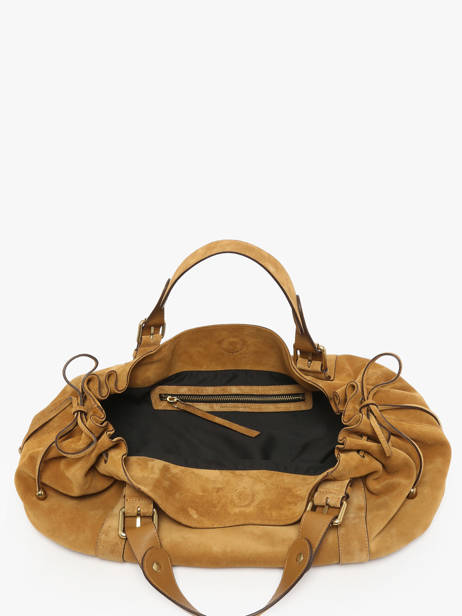 Sac Porté épaule Folk Cuir Gerard darel Jaune folk DCS01407 vue secondaire 3
