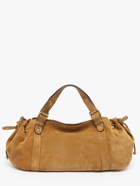 Sac Porté épaule Folk Cuir Gerard darel Jaune folk DCS01407 vue secondaire 4