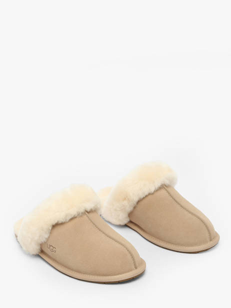 Scuffette Ii Slippers In Leather Ugg Beige accessoires 1106872 other view 1
