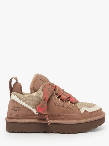 Sneakers Lowmel In Leather Ugg Brown accessoires 1144032
