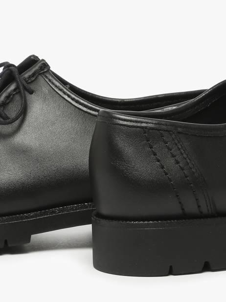 Derby Shoes In Leather Kleman Black accessoires PADRINI other view 2