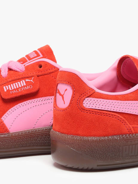 Sneakers In Leather Puma Red accessoires 39646372 other view 2