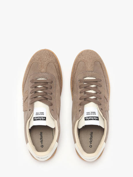 Sneakers Berlin In Leather Victoria Brown accessoires 1126229 other view 3