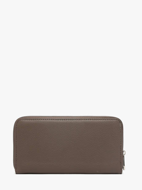 Zip Wallet Classic Miniprix Brown grained H1689 other view 3