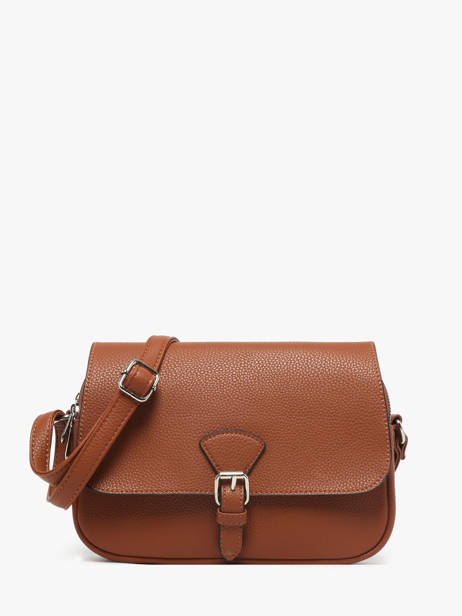 Shoulder Bag Grained Miniprix Brown grained F3601