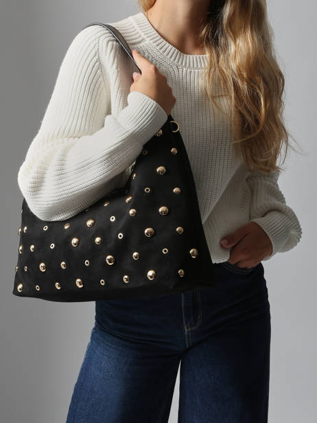 Shoulder Bag Stud David jones Black stud CM7869 other view 1