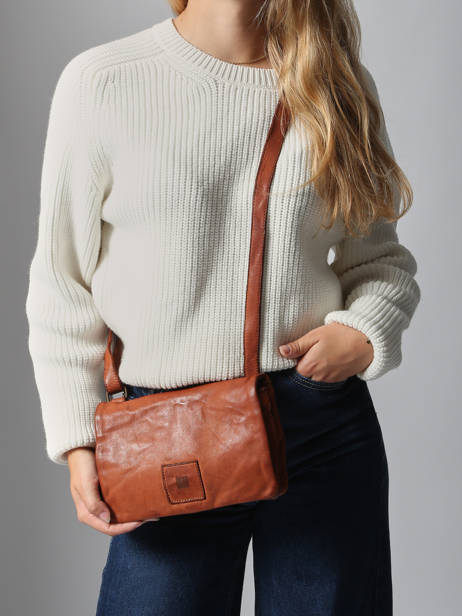 Shoulder Bag Heritage Leather Biba Brown heritage BT33 other view 1