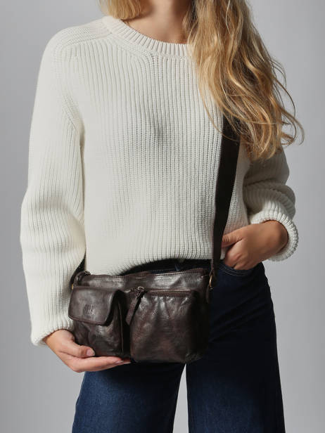 Shoulder Bag Heritage Leather Biba Brown heritage KEO1L other view 1