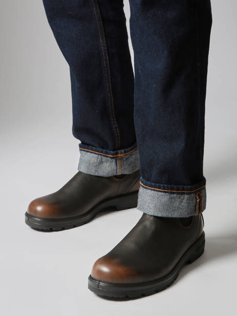 Chelsea Boots In Leather Blundstone Brown men 2440 other view 1