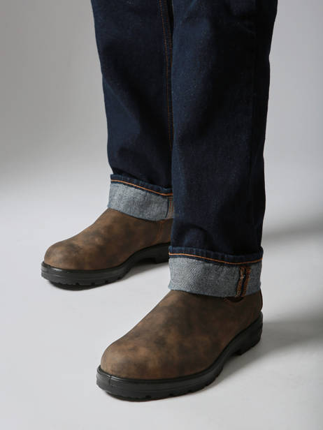 Chelsea Boots In Leather Blundstone Brown men 585 other view 1