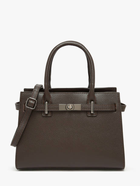 Handbag Caviar Leather Milano Brown caviar CA24063