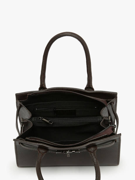 Handbag Caviar Leather Milano Brown caviar CA24063 other view 2