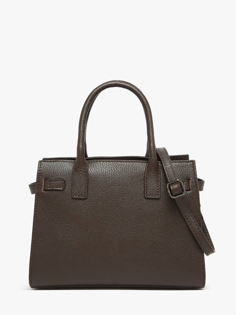 Handbag Caviar Leather Milano Brown caviar CA24063 other view 3