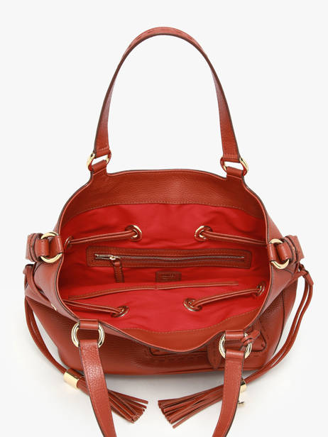 Medium Bucket Bag Premier Flirt Lancel Red premier flirt A10110 other view 3