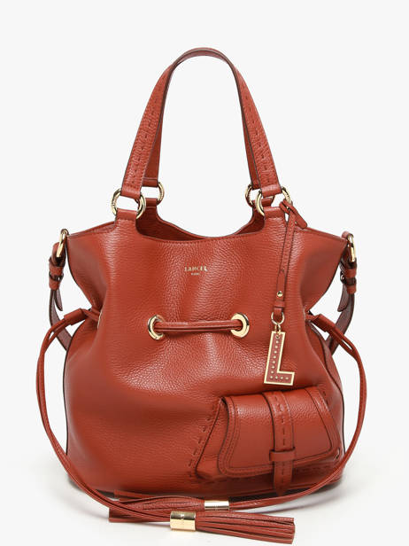 Medium Bucket Bag Premier Flirt Lancel Red premier flirt A10110 other view 1