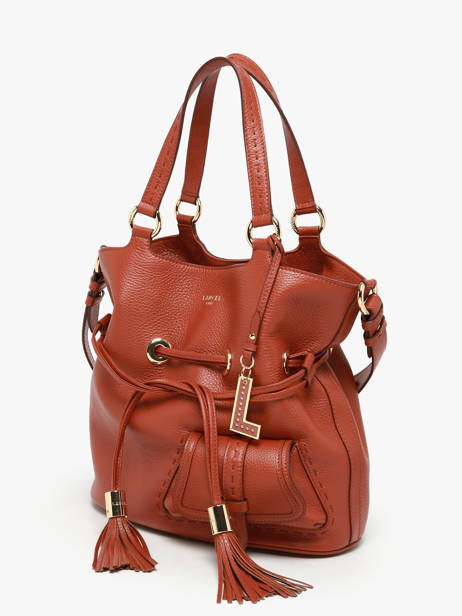 Medium Bucket Bag Premier Flirt Lancel Red premier flirt A10110 other view 2