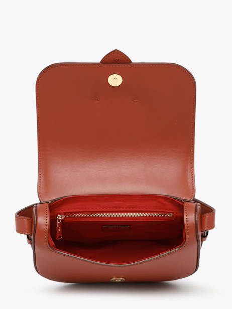 Shoulder Bag Sienna Leather Lancel Red sienna A13718 other view 2