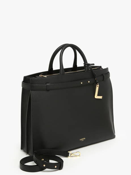 Shopping Bag Faubourg Leather Lancel Black faubourg A13792 other view 1