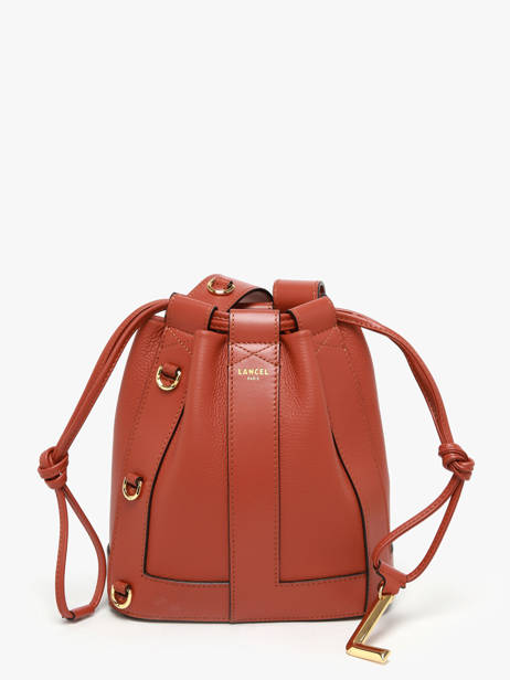 Shoulder Bag Elles Leather Lancel Red elles A13979