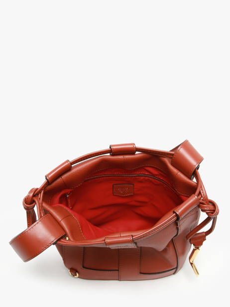 Shoulder Bag Elles Leather Lancel Red elles A13979 other view 2