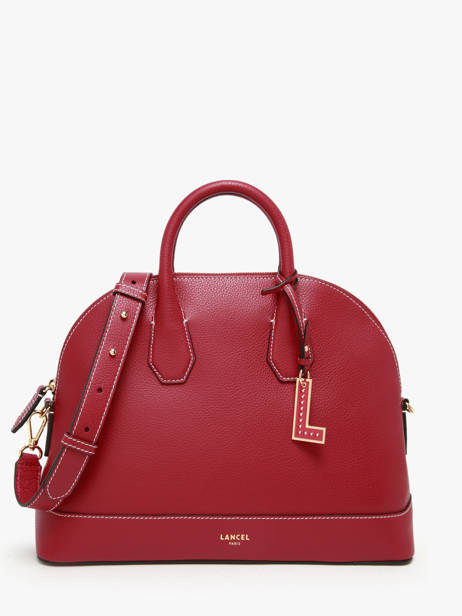 Handbag Belleville Leather Lancel Red belleville A13736