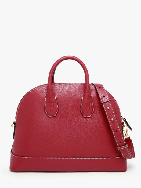 Handbag Belleville Leather Lancel Red belleville A13736 other view 3