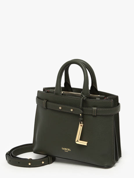 Shoulder Bag Faubourg Leather Lancel Green faubourg A13527 other view 1